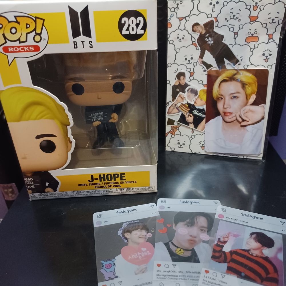 Funko Pop BTS J-Hope Figure with Cards
